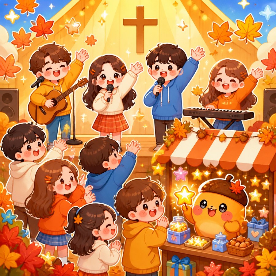 연합예배와 달란트 잔치